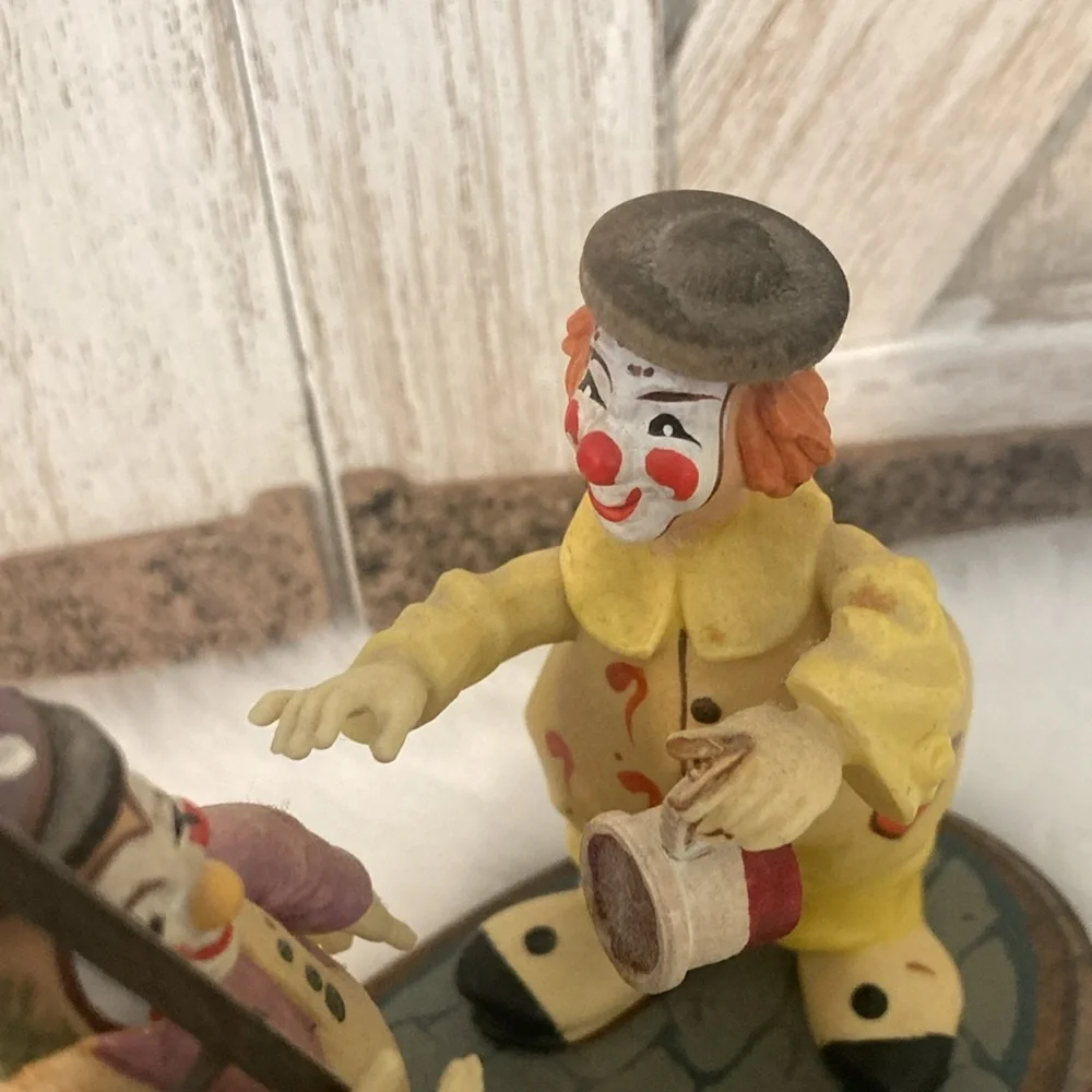 Vintage Anri Toriart Clown Figurine